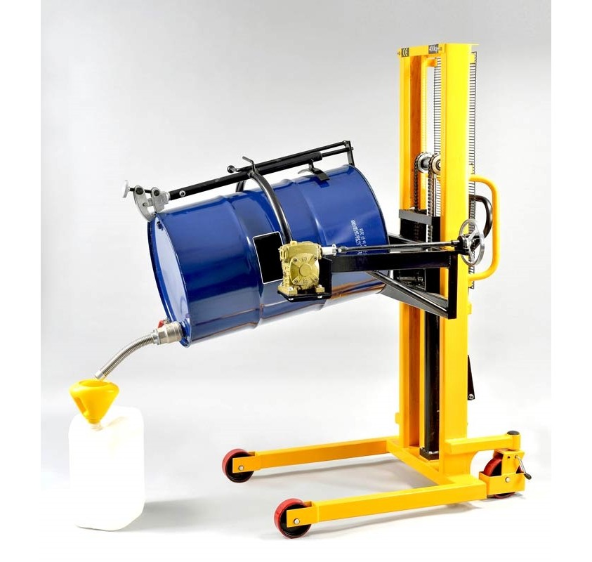 Hydraulic Drum Rotator Trolley DTR400A Drum Rotating Equipment